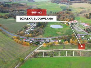 Działka inwstycyjna - budowlana w Rymaniu