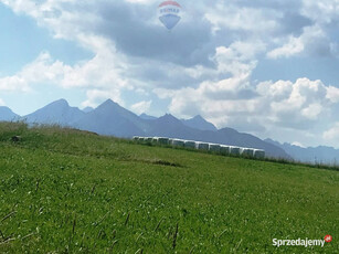 DZIAŁKA W RZEPISKACH Z WIDOKIEM NA TATRY