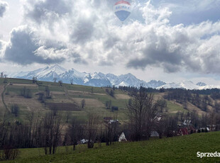 Działka z panoramicznym widokiem na Tatry