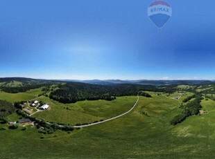 Krajobrazowa działka 1,2 ha. Nowica. Beskid Niski.