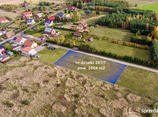 Na sprzedaż działka budowlana 2.004 m²