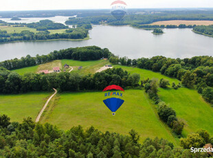 Piękna działka z linią brzegową j. Narie, Mazury