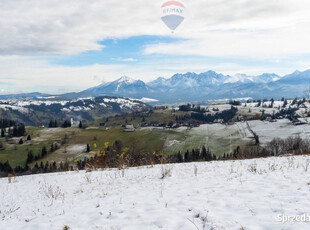 Sierockie - Działka z widokiem na Tatry