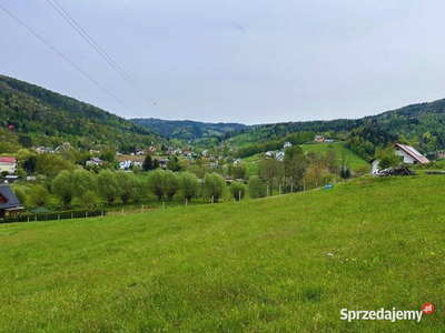 Działka budowlana w górach 52ary Targanice/Andrychów