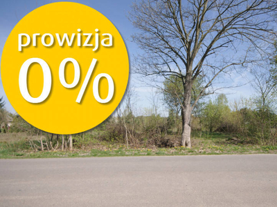 Duża działka budowlana Nowodwór Piaski przy szosie