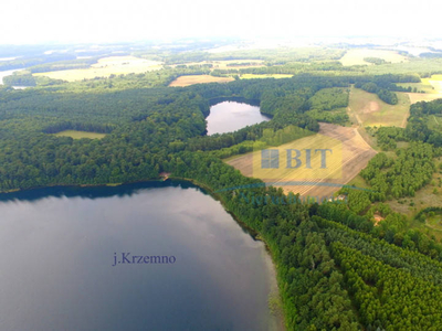 Działka 0,51 ha, Pławno nad Jeziorem Krzemno