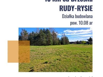 Działka budowlana Rudy-Rysie