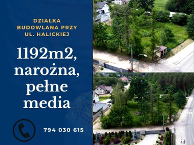 Działka budowlana, ul. Halicka