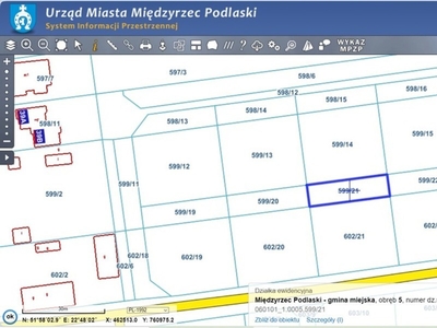 Działka budowlana Międzyrzec Podlaski, ul. Zadworna