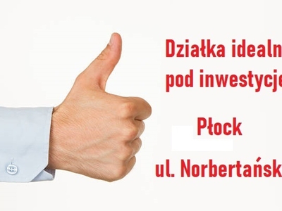 Działka inna Płock, ul. Norbertańska