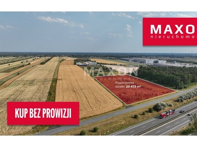 Działka na sprzedaż 20 473,00 m², oferta nr 350/GI/MAX