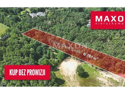 Działka na sprzedaż 6 781,00 m², oferta nr 6957/GS/MAX