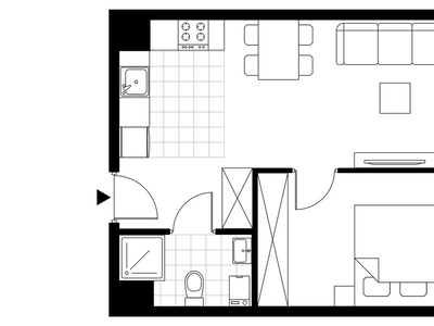 2-pokojowe mieszkanie 38m2 + balkon Bezpośrednio