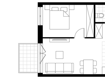 2-pokojowe mieszkanie 38m2 + balkon Bezpośrednio