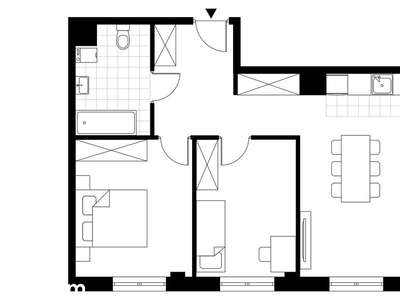 2-pokojowe mieszkanie 36m2 + balkon Bezpośrednio