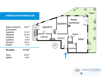 Apartament „z duszą” w nowoczesnym budynku.