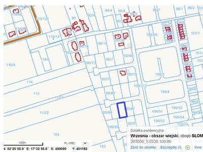 Działka budowlana Słomowo woj. wielkopolskie