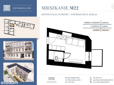 Mieszkanie w odnowionej kamienicy w centrum