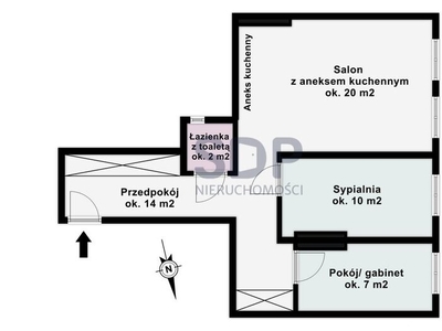 Mieszkanie na sprzedaż 52,34 m², piętro 2, oferta nr 33180