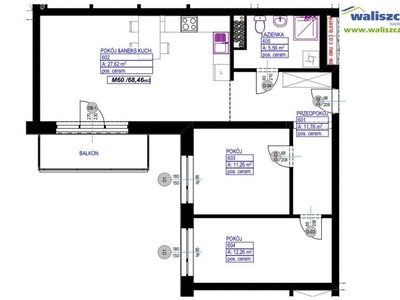 Mieszkanie na sprzedaż 68,61 m², piętro 2, oferta nr MS-13496-1