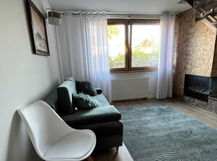 Apartament 112 m dwupoziomowy, 2 garaże, ogród, taras, centrum Pogodna