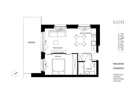 Inwestycja nad morzem 2 pokoje 36,7 m2 807400,-