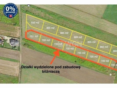 Grunt budowlany pod bliźniak na sprzedaż Orzesze - Działka budowlana na sprzedaż Orzesze.