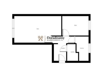 Mieszkanie na sprzedaż 2 pokoje Rzeszów, 43,40 m2, 4 piętro