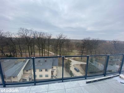 TARAS Z WIDOKIEM NA PARK | Dwupiętrowy apartament