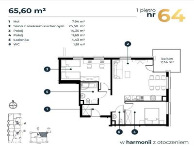 M.64 Apartamenty Harmony