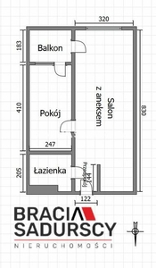 Mieszkanie Kraków Prądnik Biały, al. 29 Listopada