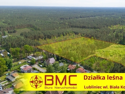 Działka leśna Lubliniec, ul. Biała Kolonia