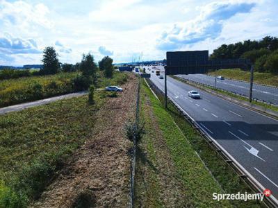 Działka usługowa przy A4 i lotnisku w Balicach