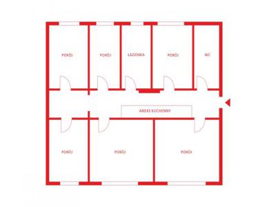 Mieszkanie na sprzedaż 6 pokoi Gdańsk Wrzeszcz, 100,30 m2, parter