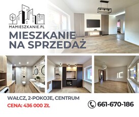 Na sprzedaż mieszkanie, Wałcz, 2 pokoje, centrum