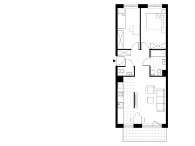 3-pokojowe mieszkanie 67m2 + balkon Bez Prowizji