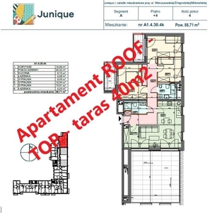 Apartament-ROOF-TOP|89m2|Taras-40m2|Odbiór-09.2024