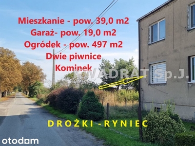 Dwupokojowe mieszkanie pow. 39,0m2 – Drożki Ryniec