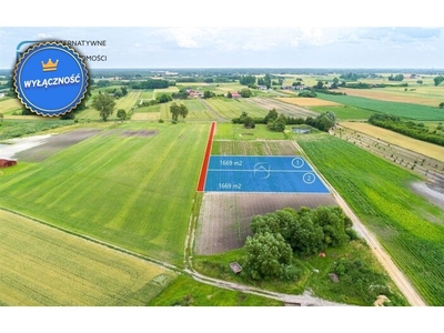 Działka na sprzedaż 1 669,00 m², oferta nr LER-GS-2524