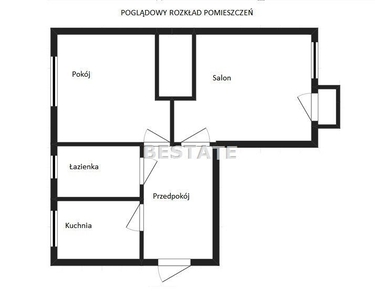 M-3 do własnej aranżacji, 1 piętro z balkonem