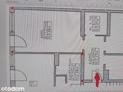 Mieszkanie 2 pokojowe z balkonem bez pośredników