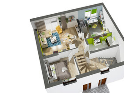 Mieszkanie 59,26 m², parter, oferta nr 20A/2b