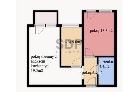 Mieszkanie na sprzedaż 53,10 m², piętro 1, oferta nr 25868