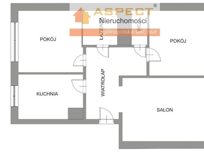 Mieszkanie na sprzedaż 63,00 m², piętro 1, oferta nr ASC-MS-47333