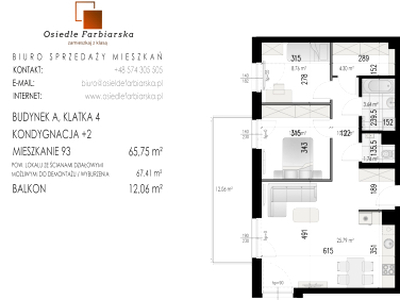 Nowe mieszkanie ul. Farbiarska 28-34