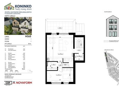 Rezerwacja | Koninko | Mieszkanie Emer M06B