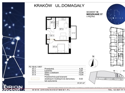 Osiedle Zodiak | wygodne mieszkanie 39 M57