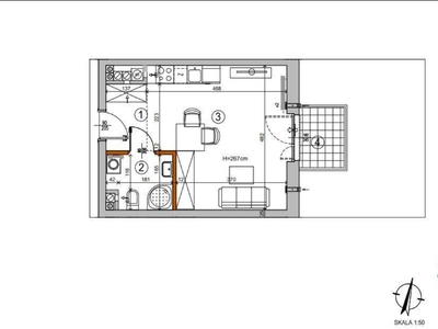 Mieszkanie 65,48m(3 pokoje) + komórka + balkon 25m