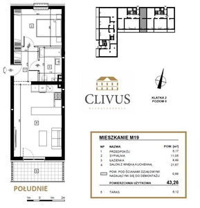 Mieszkanie, 57,35 m², Lublin