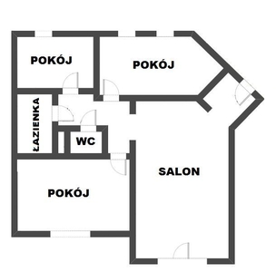 3 pokoje - parter - loggia - Na Skarpie